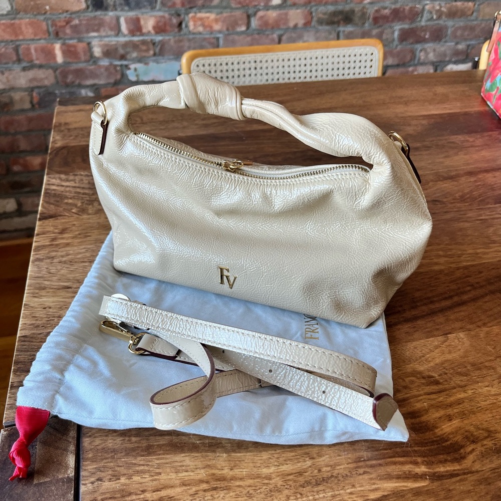 Frances Valentine Tinsley Shoulder Hobo Crossbody Bag
